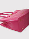Caprese Mink Satchel Small Women Handbag |Shoulder Bag With Double Handle Fuschia
