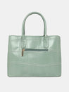 Caprese Mink Satchel Small Women Handbag |Shoulder Bag With Double Handle Mint