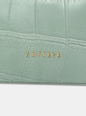 Caprese Mink Satchel Small Women Handbag |Shoulder Bag With Double Handle Mint