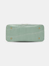 Caprese Mink Satchel Small Women Handbag |Shoulder Bag With Double Handle Mint