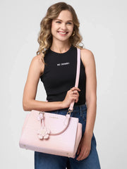 Caprese Marilyn Medium Peach Satchel Bag