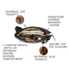Caprese Olive Satchel Medium (E) Black