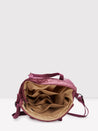 Caprese Olive Satchel Medium (E) Maroon