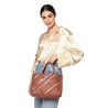 Caprese Olive Satchel Medium (E) Tan