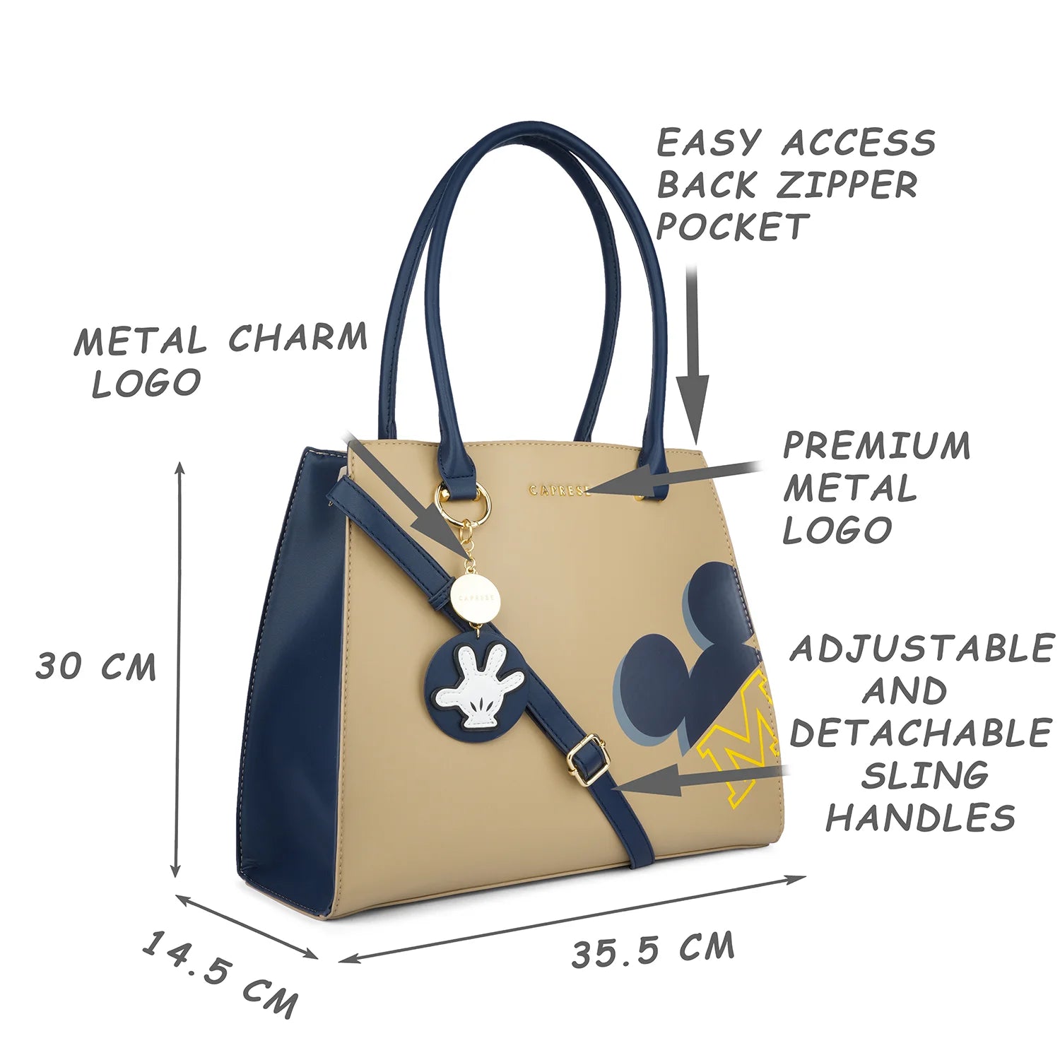 HKDL - Hong Kong Disneyland Designer Collections Mickey Mouse Tote Bag —  USShoppingSOS