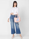 Caprese Pyxis Satchel Small (E) Mellow Rose