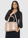 Caprese Ruby Satchel Large Women'S Handbag Light Pink