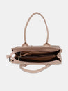 Caprese Ruby Satchel Large Women'S Handbag Light Pink