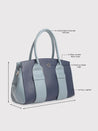 Caprese Ruby Satchel Large Women'S Handbag Navy