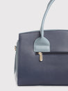 Caprese Ruby Satchel Large Women'S Handbag Navy