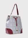Caprese Remi Satchel Large Grey