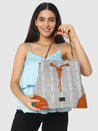 Caprese Remi Satchel Large Tan