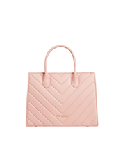 Caprese Riko Medium Powder Pink Satchel Bag
