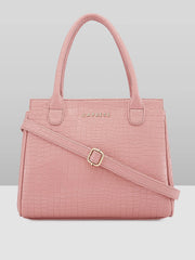 Caprese Rina Medium Blush Satchel Bag