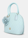 Caprese Rosa Satchel Medium Blue