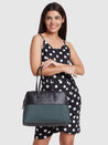 Caprese Rogue Satchel Large Teal