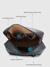 Caprese Rogue Satchel Large Teal