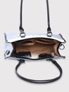 Caprese Rome Satchel Medium Blue