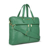 Caprese Rylee Laptop Satchel Large Green