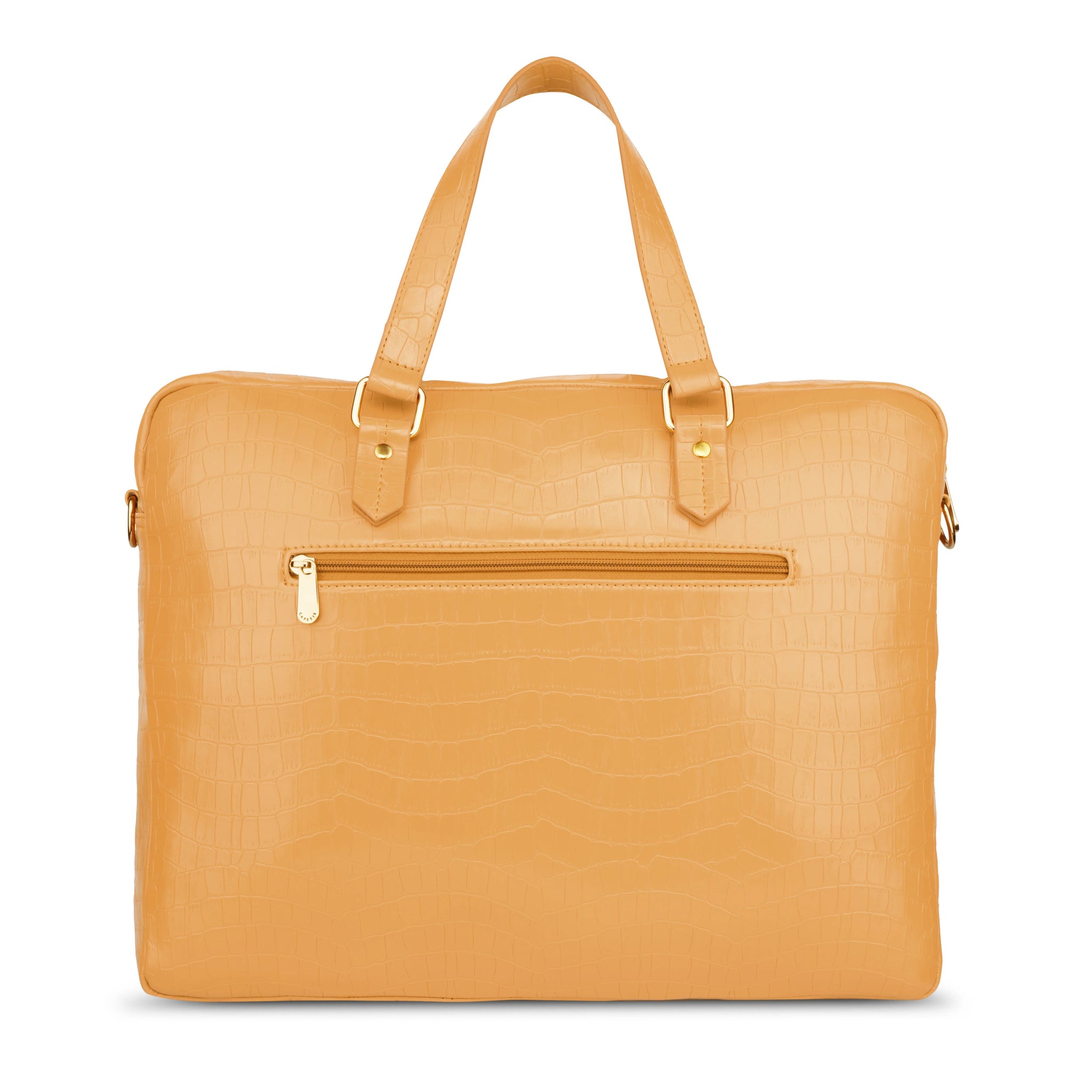 Caprese Rylee Laptop Satchel Large Yellow / Large