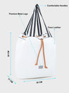 Caprese Sandie Satchel Large White