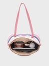 Caprese Sailer Satchel Medium Light Pink