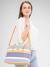 Caprese Sailer Satchel Medium Yellow