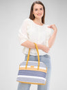 Caprese Sailer Satchel Medium Yellow