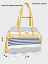 Caprese Sailer Satchel Medium Yellow