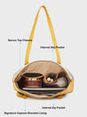 Caprese Sailer Satchel Medium Yellow