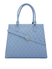 Caprese Sheena Large Blue Satchel Bag