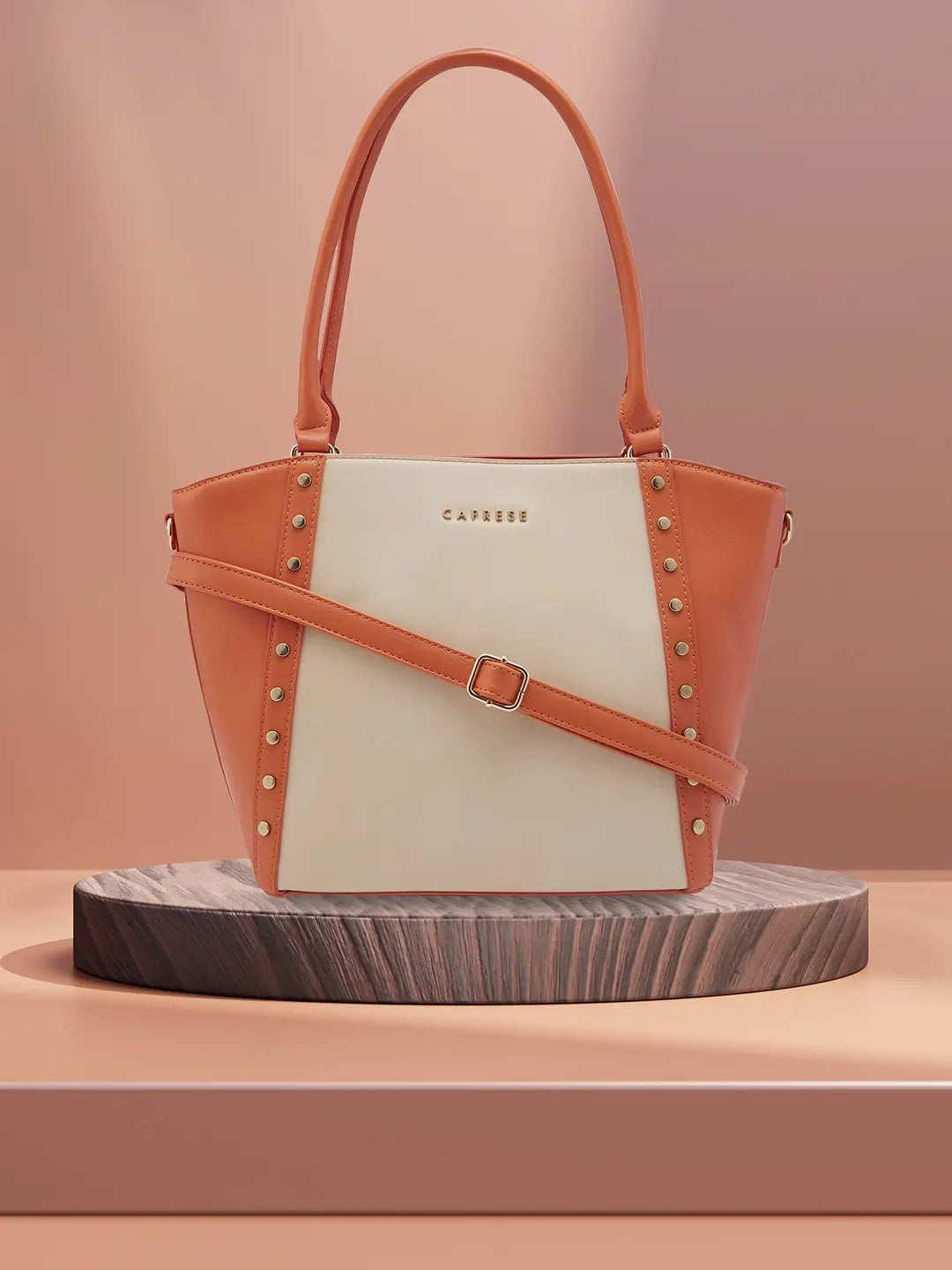 Caprese Shelby Satchel Medium Beige