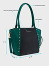 Caprese Shelby Satchel Medium Black
