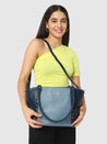 Caprese Shelby Satchel Medium Powder Blue