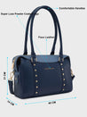 Shelby Satchel Small Powder Blue Handbag Powder Blue