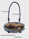 Shelby Satchel Small Powder Blue Handbag Powder Blue
