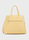 Caprese Shanaya Satchel Medium Printed Women's Handbag Yellow