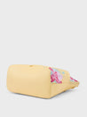 Caprese Shanaya Satchel Medium Printed Women's Handbag Yellow