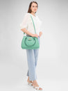 Caprese Sabrina Satchel Medium Mint