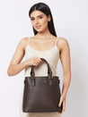 Caprese Tasha Satchel Medium Navy