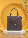 Caprese Tasha Satchel Medium Navy