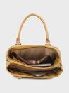 Caprese Theia Iridescent Satchel Medium Yellow