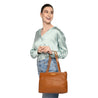Caprese Tio Satchel Large Brown