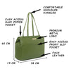 Caprese Tio Satchel Large Olive