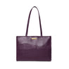 Caprese Tio Satchel Large Plum