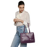 Caprese Tio Satchel Large Plum