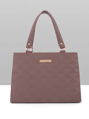 Caprese Trianna Medium Dark Beige Satchel Bag