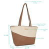 Caprese Tryst Satchel Large Brown