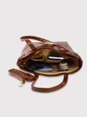Caprese Treza Satchel Large Tan