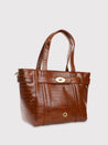 Caprese Treza Satchel Large Tan